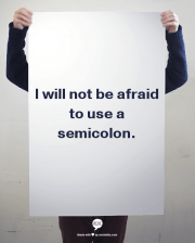 The Wonderful World of Semicolons and&nbsp;Colons