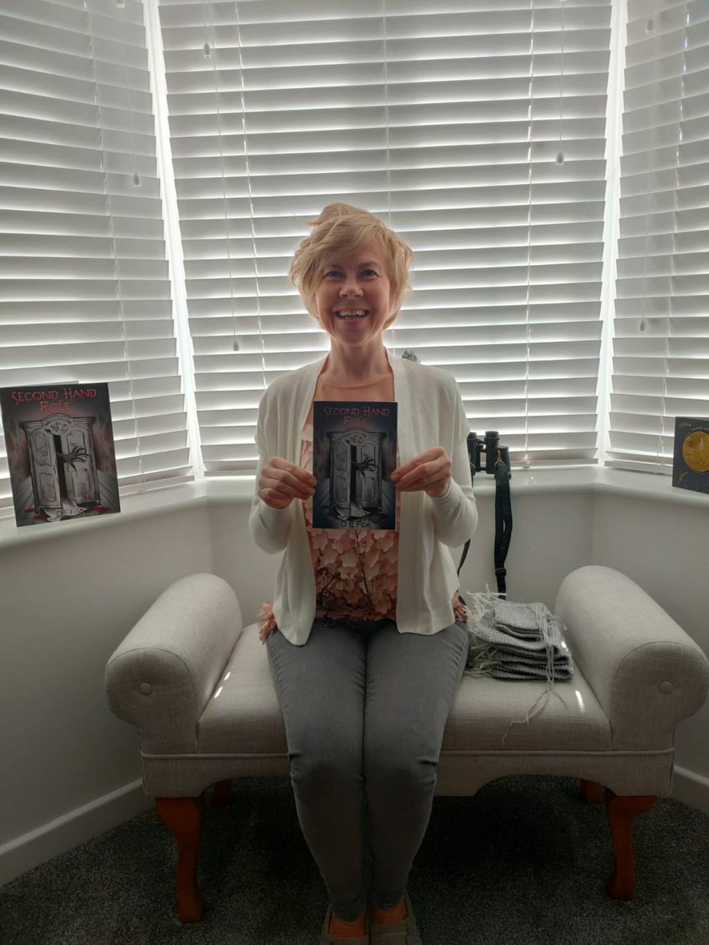 D.E. Fox, author of Second Hand&nbsp;Rose